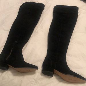 Brand New Splendid Black Suede Knee High Boots 👢